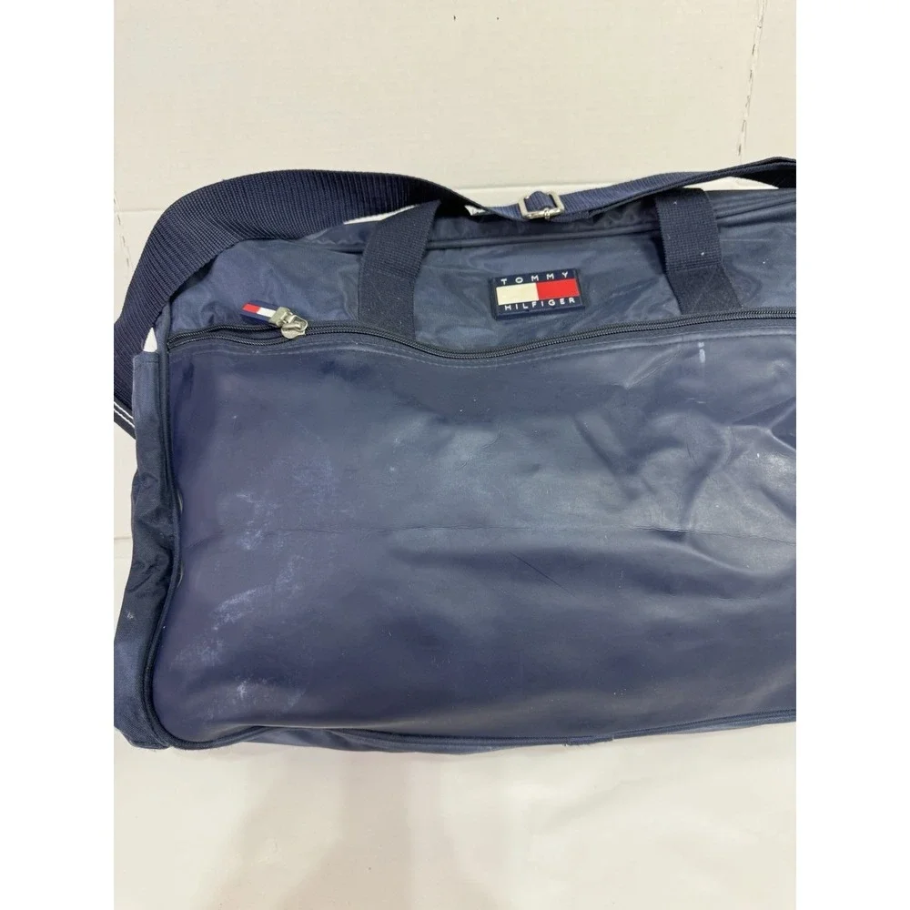 Tommy Hilfiger Carry On Duffel Bag Travel  Luggage Weekender‎ Logo